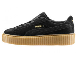 Кроссовки Puma by Rihanna Creeper женские черные - фото слева