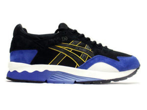 Кроссовки Asics Gel Lyte 5 мужские черные с синим - фото слева