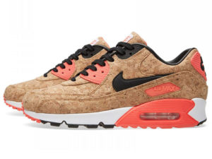 Кроссовки Nike Air Max 90 пробковые - фото слева