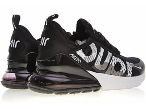 Nike Air Max 270 Supreme X черно-белые