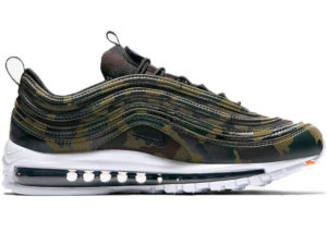 Nike Air Max 97 France зеленый камуфляж