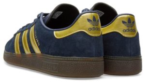 Adidas Munchen синие с золотым (40-44)