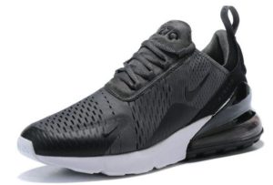 Nike Air Max 270 серые с черным (40-44)