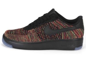 Nike Air Force 1 Low Flyknit черные (41-44)