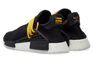 Кроссовки Adidas NMD Human Race черные с желтым (40-44)