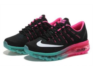 Nike Air Max 2016 черные с розовым (35-40)