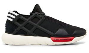 Adidas Y-3 Qasa Racer черные с красным