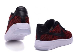 Nike Air Force 1 Low Flyknit красные (41-44)