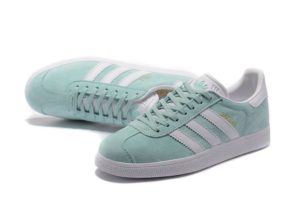 Adidas Gazelle мятные женские