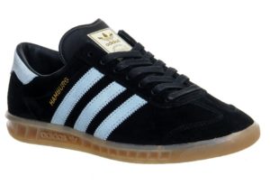 Adidas Hamburg черные с белым (39-44)