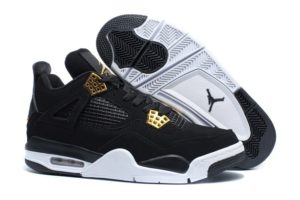 Air Jordan 4 Retro черные с белым (40-45)