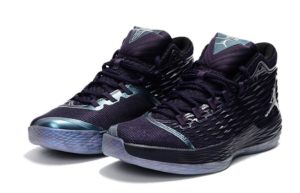 Nike Air Jordan Melo M13 черные с белым (40-44)