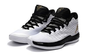 Nike Air Jordan Melo M13 белые с черным (40-44)