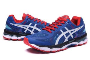 Asics Gel Kayano 22 (Blue/Red) синие 40-44