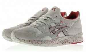 Asics Gel Lyte 5 серые с красным (35-44)