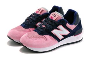 New Balance 670 синие с розовым (35-39)