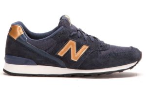 New Balance 996 темно-синие с золотым (35-39)