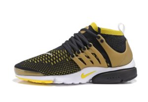 Nike Air Presto Flyknit Ultra черные с коричневым (39-44)