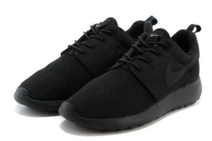 Nike Roshe Run черные (35-44)