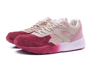 Puma R698 x Ronnie Fieg «Sakura» бордовые (35-39)