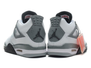 Nike Air Jordan 4 белые с серым (40-45)