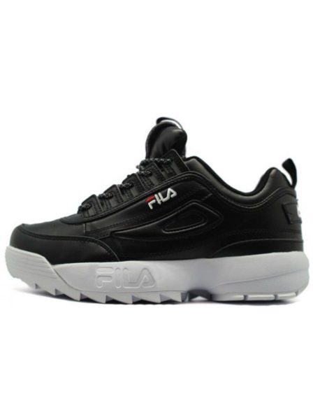 Fila Disruptor 2 black white черные с белым (35-39)