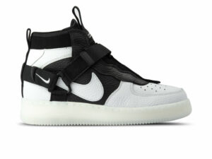 Nike Air Force 1  Utility Mid белые/чёрные (40-44)