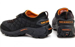 Merell Ice Cap Moc II черные-оранжевые (40-44)