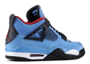 Nike Air Jordan 4 Retro 'Cactus Jack' светло-синие (40-44)