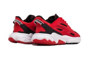 Adidas Ozweego Celox красные с черным нубук мужские (40-45)